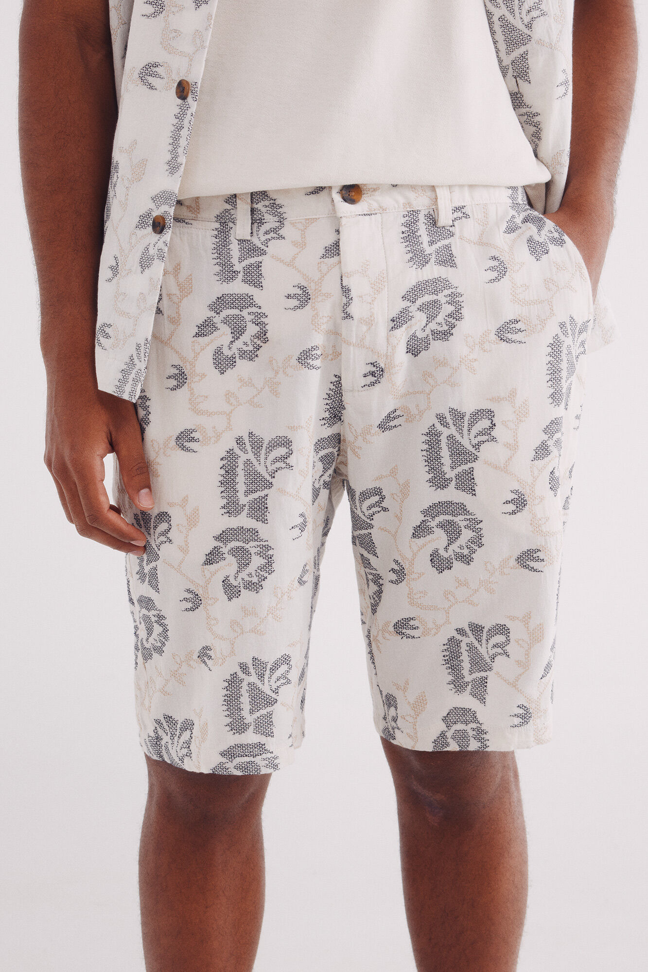 Springfield Bermuda jacquard relaxed fit