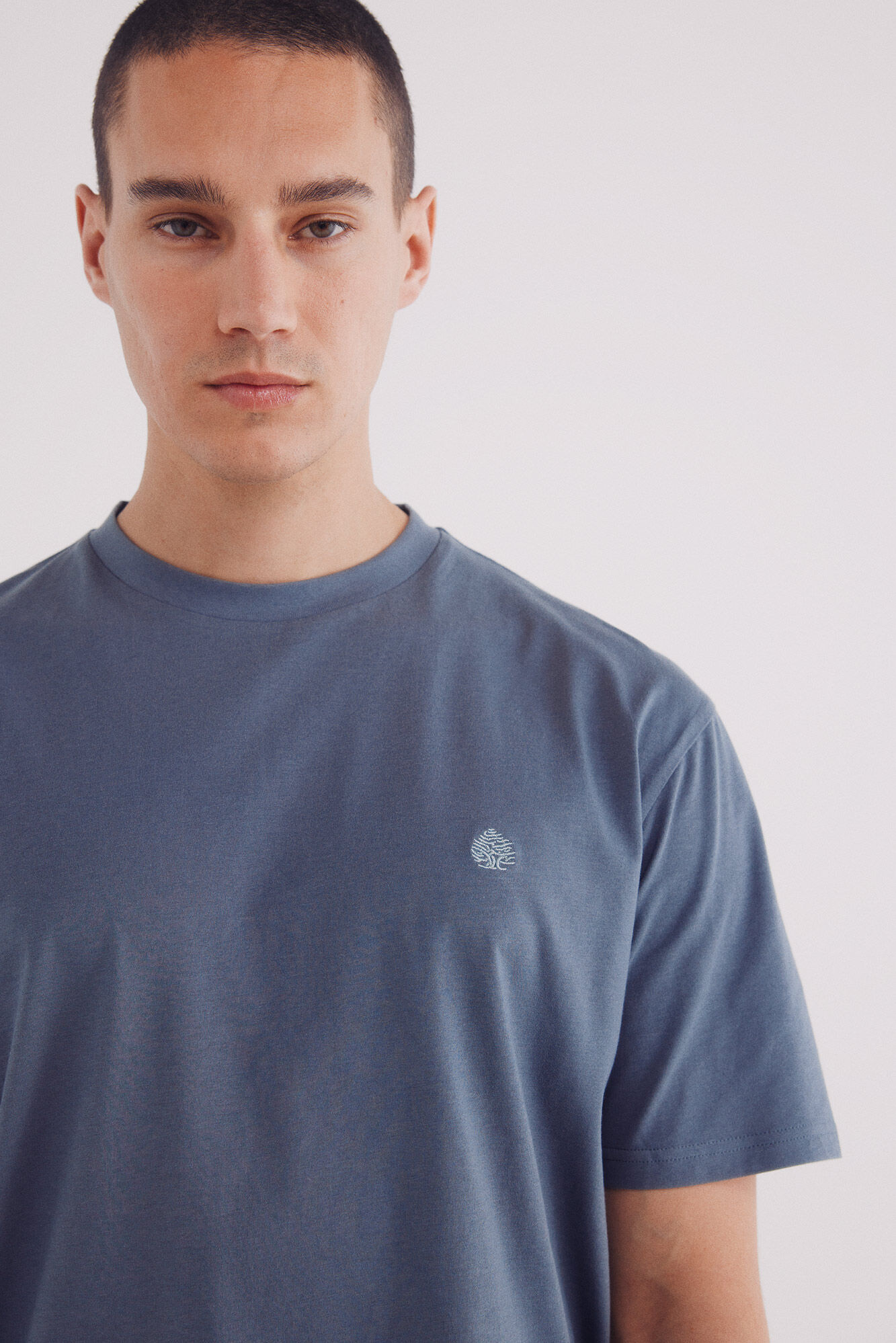 Springfield Camiseta b&aacute;sica com gola redonda