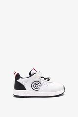 Conguitos Zapatillas barefoot velcro luces blanco