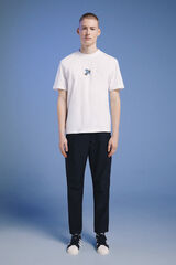 Springfield Camiseta Pedri x Springfield logo fotogr&aacute;fico blanco