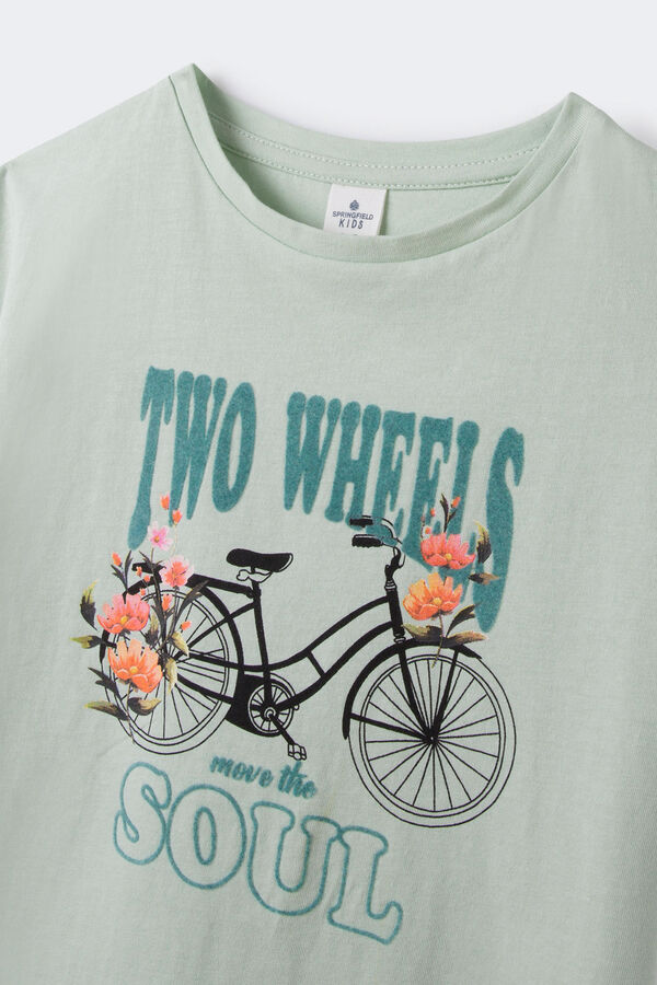 Springfield T-shirt bicicleta para menina verde