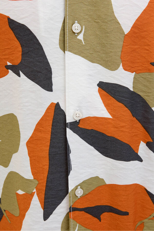 Jack & Jones PLUS Camisa estampada PLUS blanco