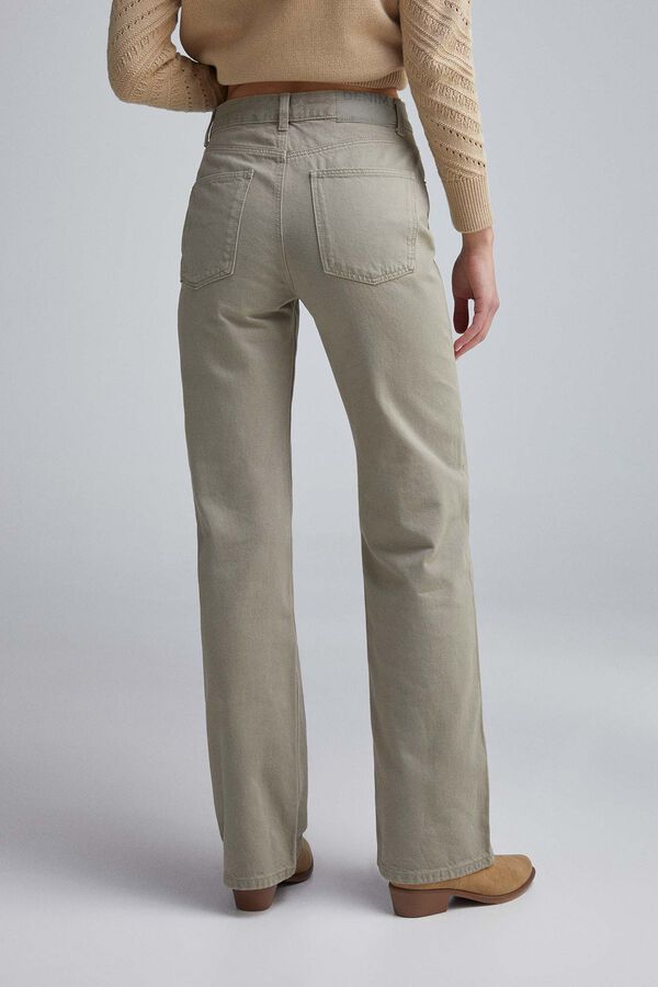 Springfield Bot&iacute;n de piel kaki