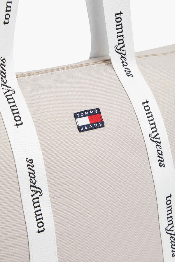 Tommy Jeans Mala tote bege