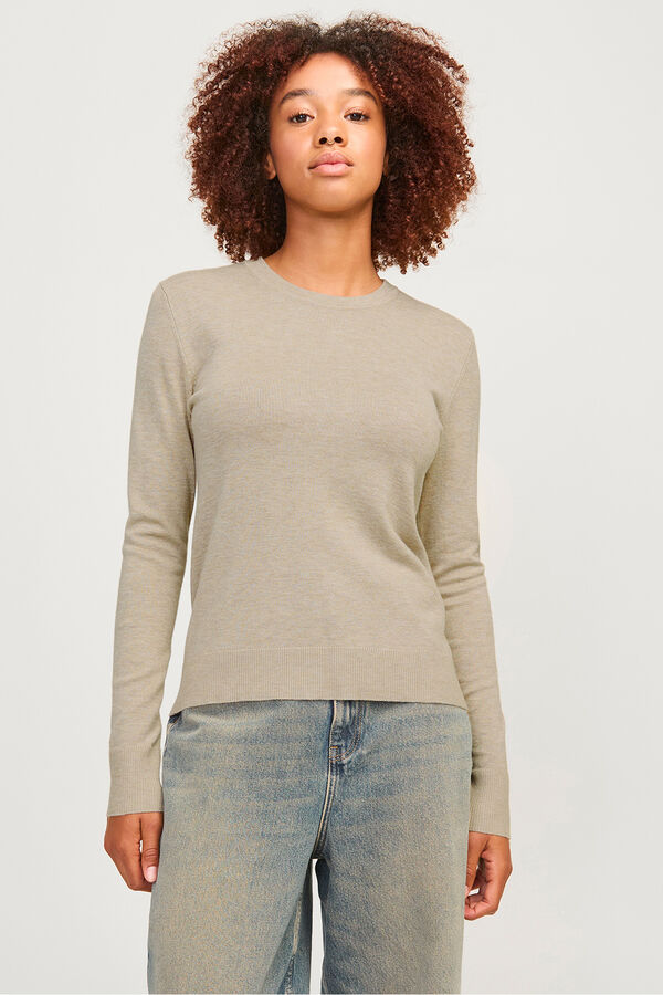 Jack & Jones Jersey punto slim fit gris