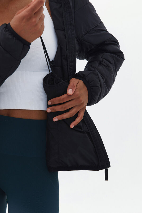 Oxxo Casaco acolchoado preto