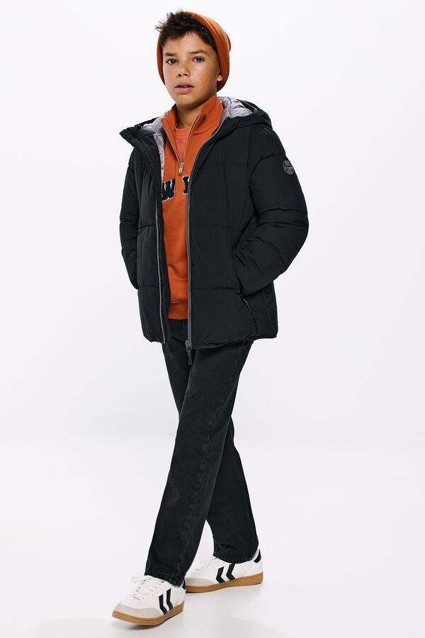 Springfield Kids Chaqueta acolchada ni&ntilde;o negro