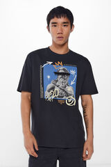 Springfield Camiseta Zeus negro