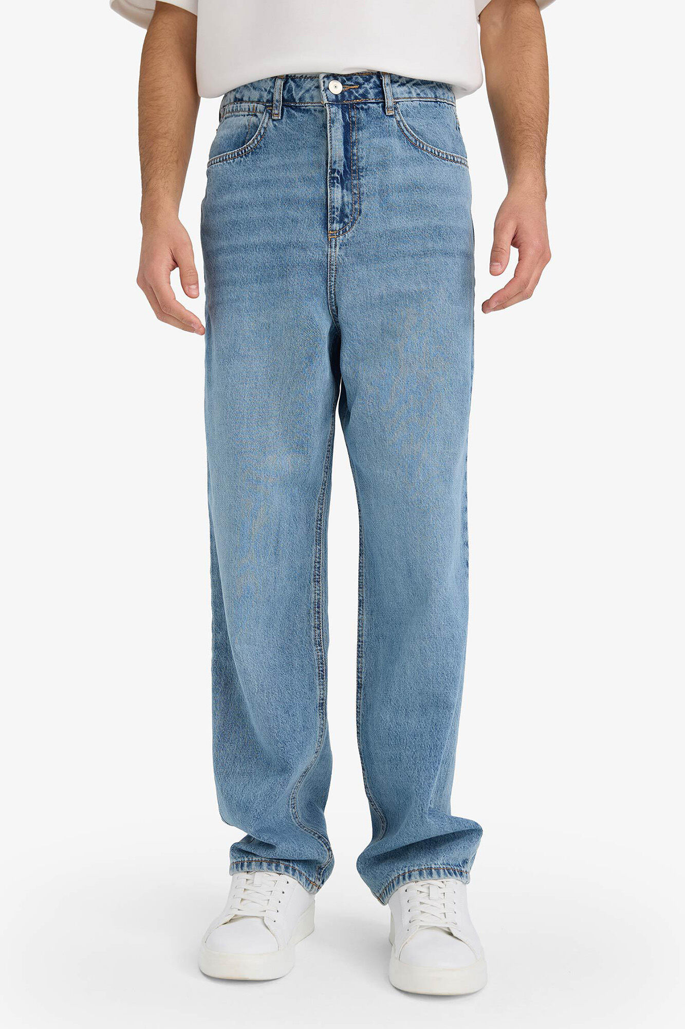 DeFacto Pantal&oacute;n vaquero ancho