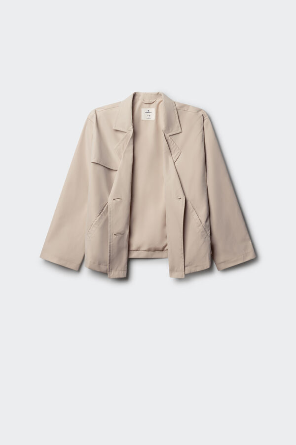 Springfield Kids Trench curto para menina castanho