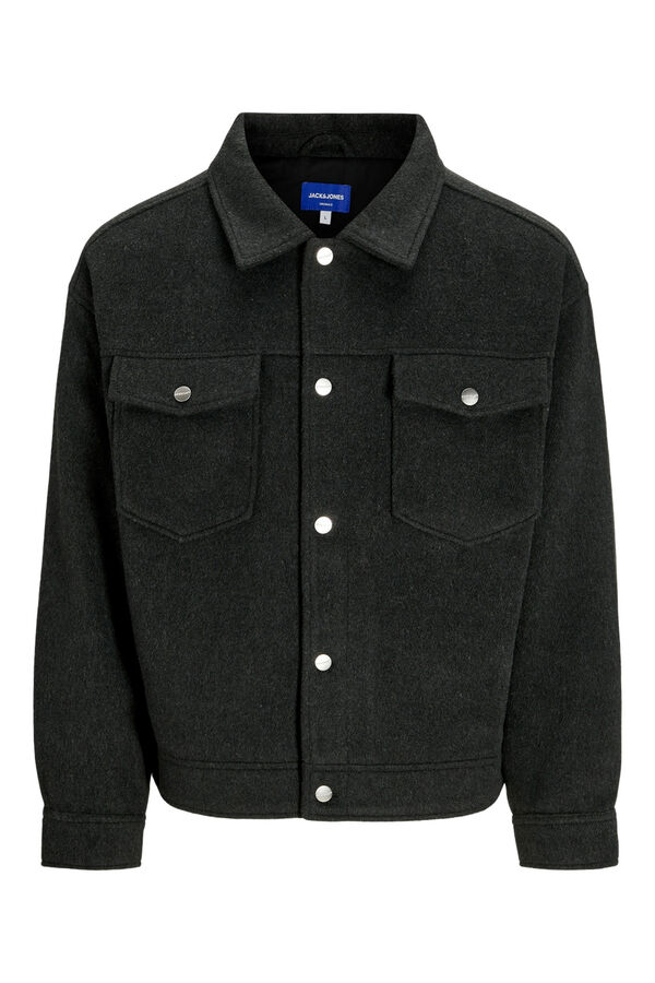 Jack & Jones Jaqueta bomber com bolsos preto