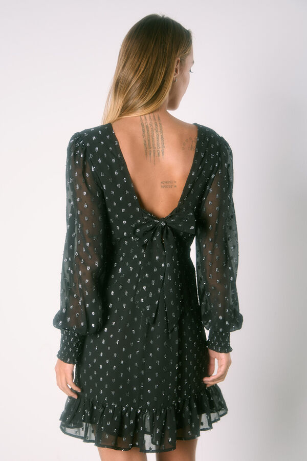 High Spirits Vestido "Marietta" negro