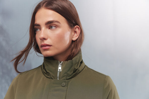 Springfield Parka capucha pelo Sorona Aura kaki