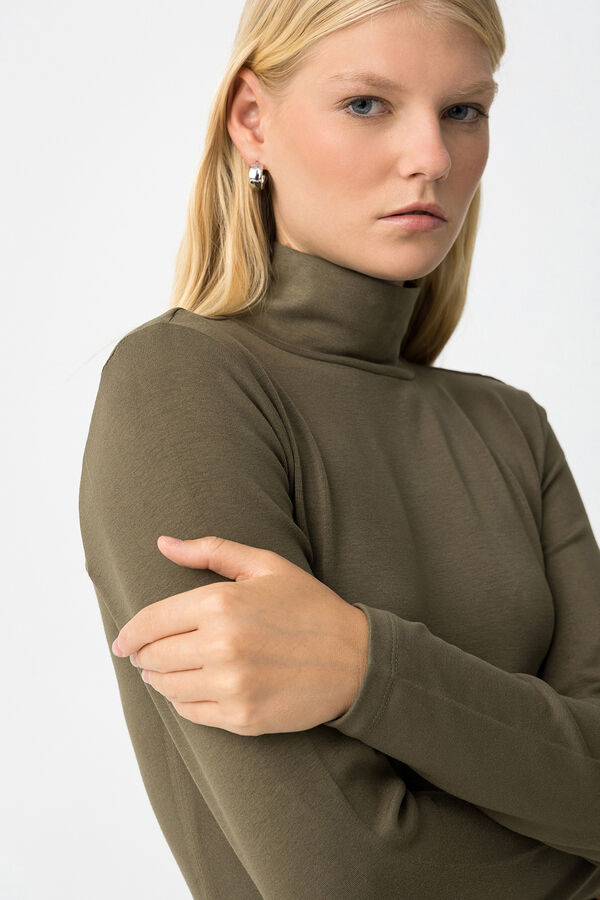 Tiffosi Camisola de gola alta preto