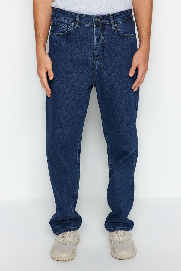 Trendyol Jeans regular de hombre azul