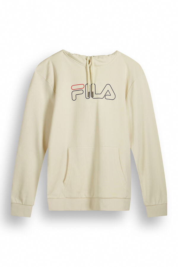 Fila Sweatshirt com capuz homem cru