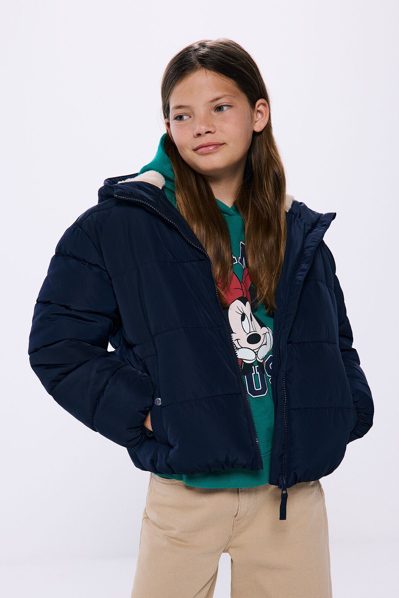 Springfield Kids Casaco acolchoado para menina