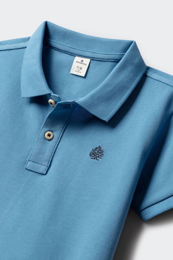 Springfield Kids Polo b&aacute;sico ni&ntilde;o azul