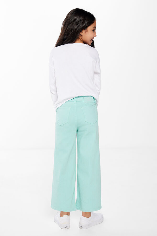 Springfield Kids Pantal&oacute;n culotte ni&ntilde;a verde