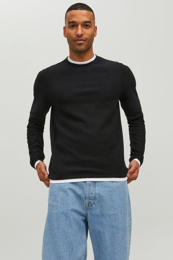 Jack & Jones Jersey liso negro