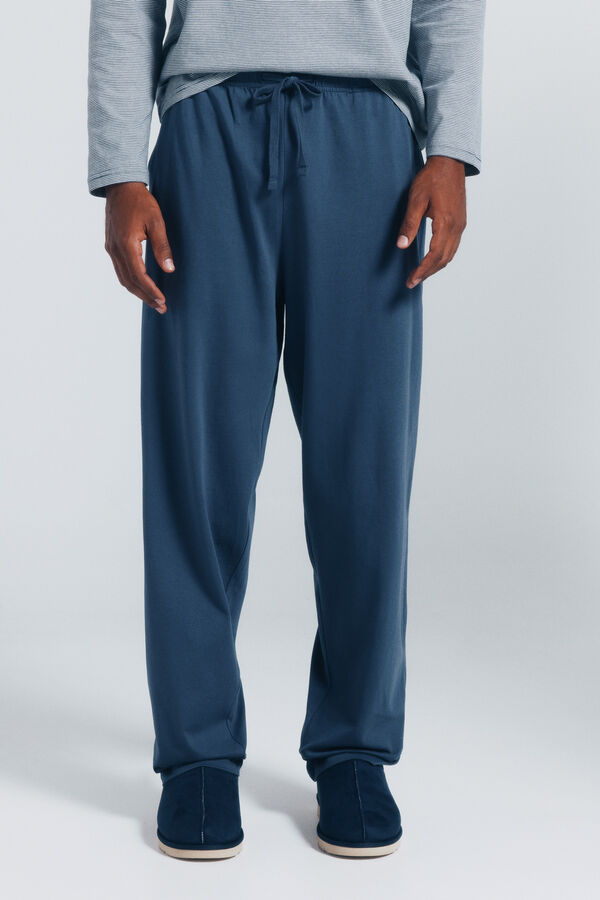 Springfield Pijama comprido azul