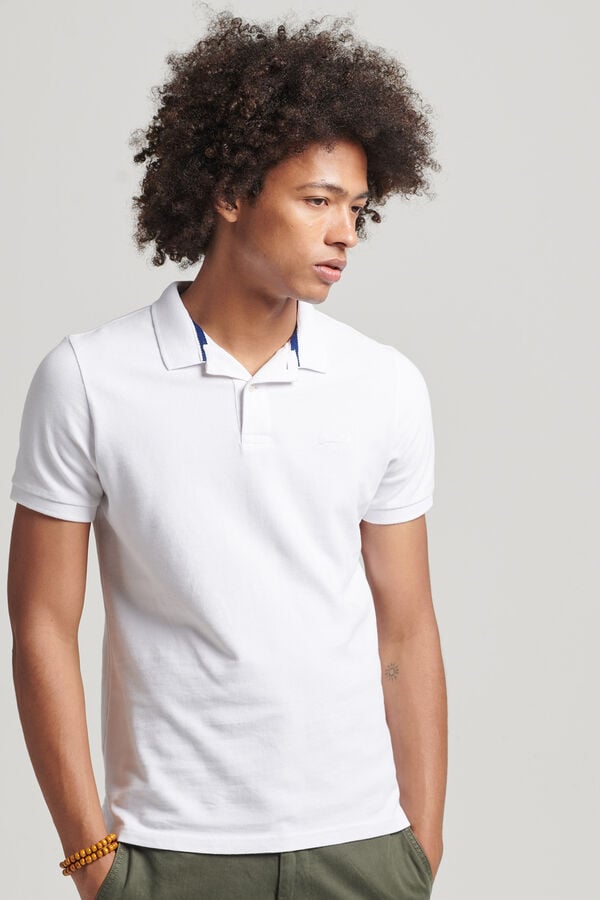 Superdry Classic Piqu&eacute; Polo Superdry blanco
