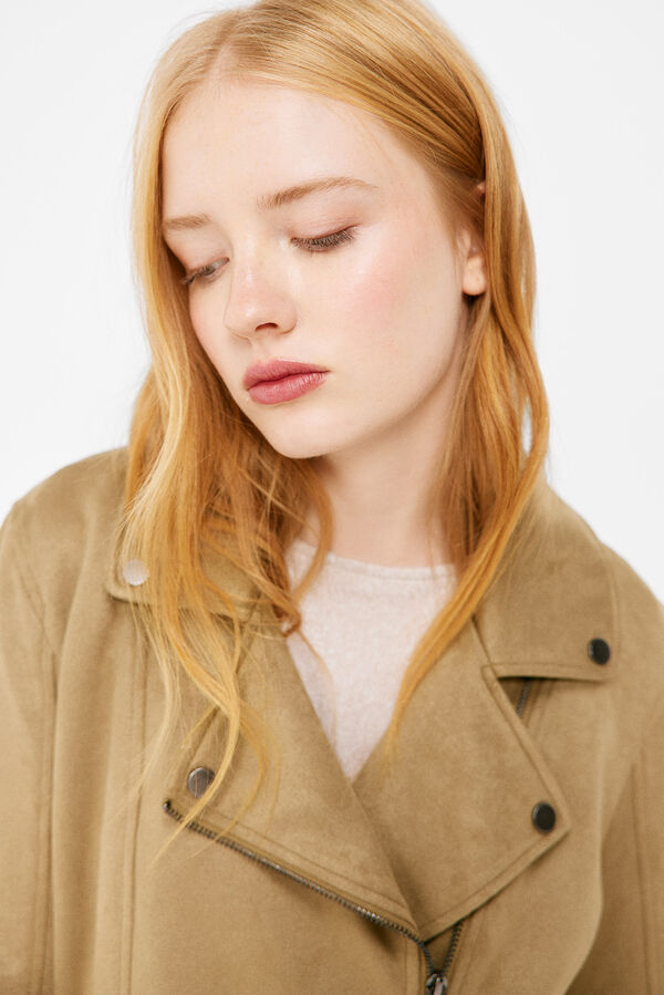 Springfield Cazadora Montera Antelina verde