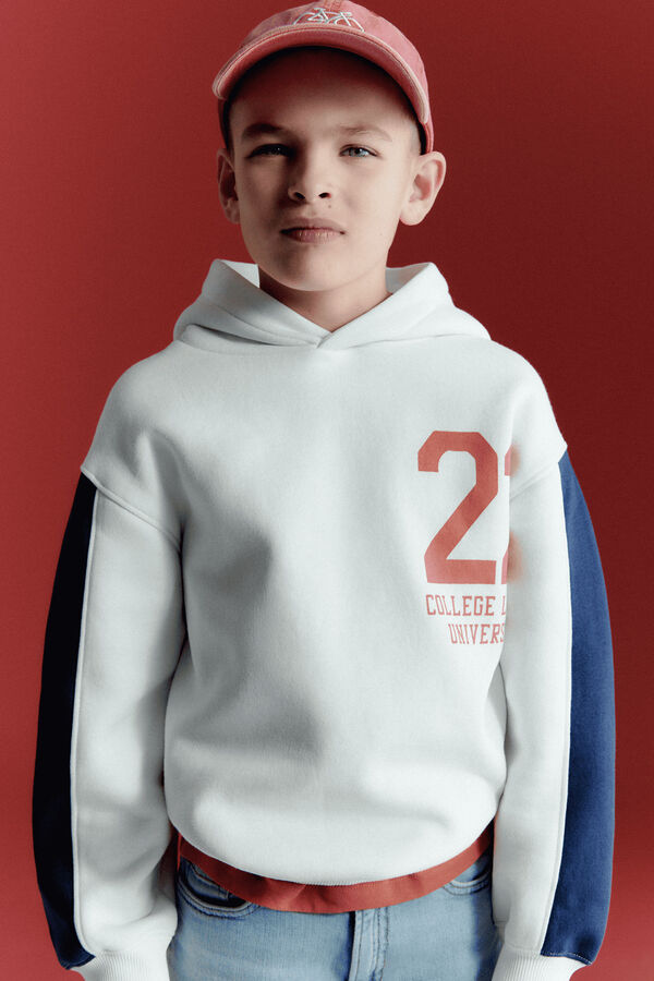 Springfield Kids Sudadera 22 ni&ntilde;o marfil