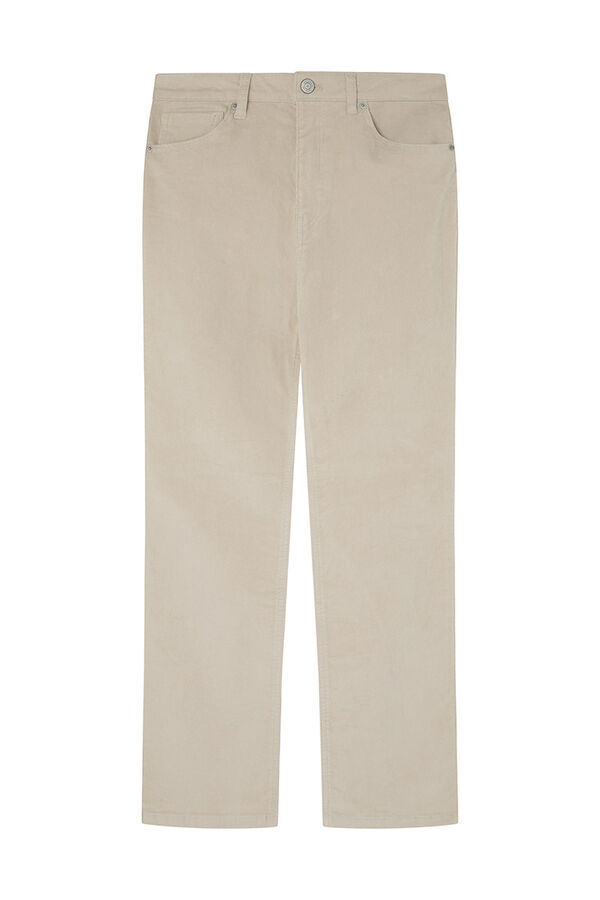 Springfield Pantal&oacute;n pana kick flare beige