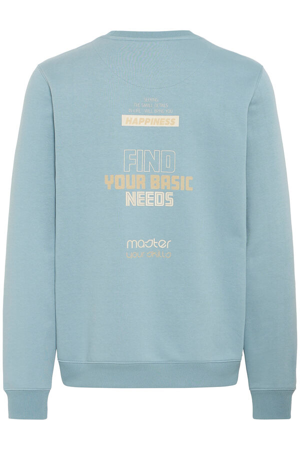 Blend Sudadera cuello redondo azul