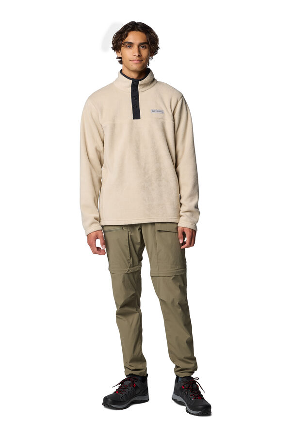 Columbia Forro polar con cierre medio a presi&oacute;n Steens Mountain&trade; II para hombre beige