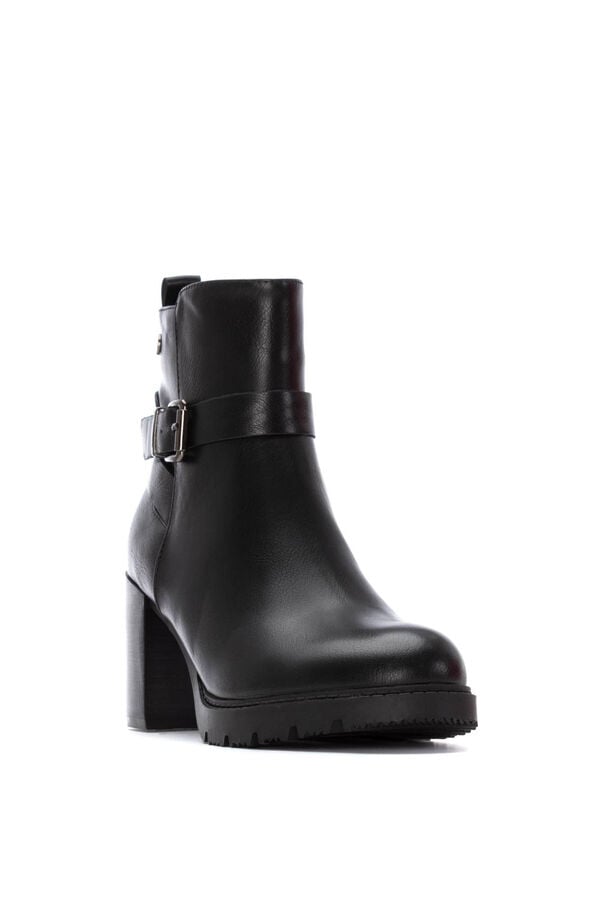 XTI Bota de salto alto preto