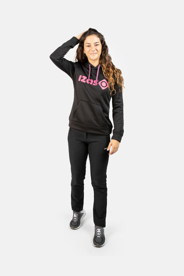 Izas Sudadera con capucha lynx w v3 negro
