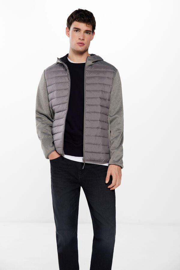 Springfield Casaco combinado capuz cinzento