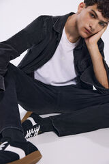 Springfield T&ecirc;nis retr&ocirc; de pele preto