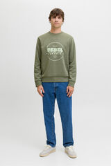 JJ REBEL Sudadera regular fit verde