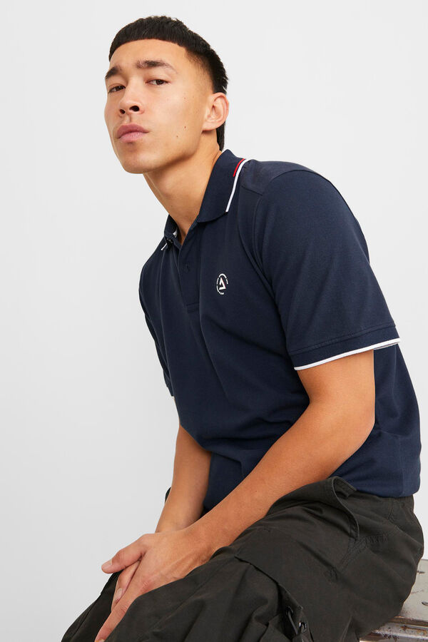 Jack & Jones Polo standard fit azul