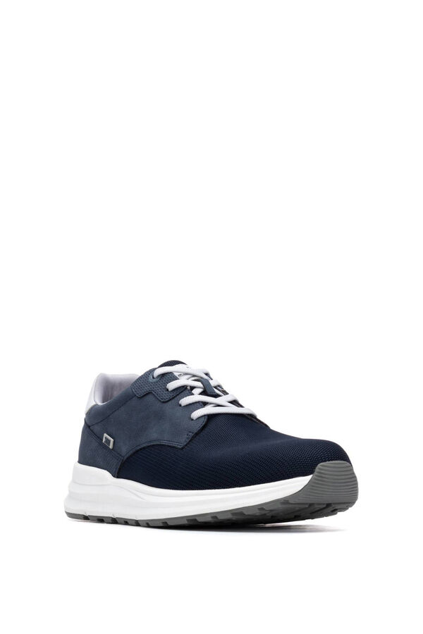XTI T&eacute;nis casuais com atacadores azul