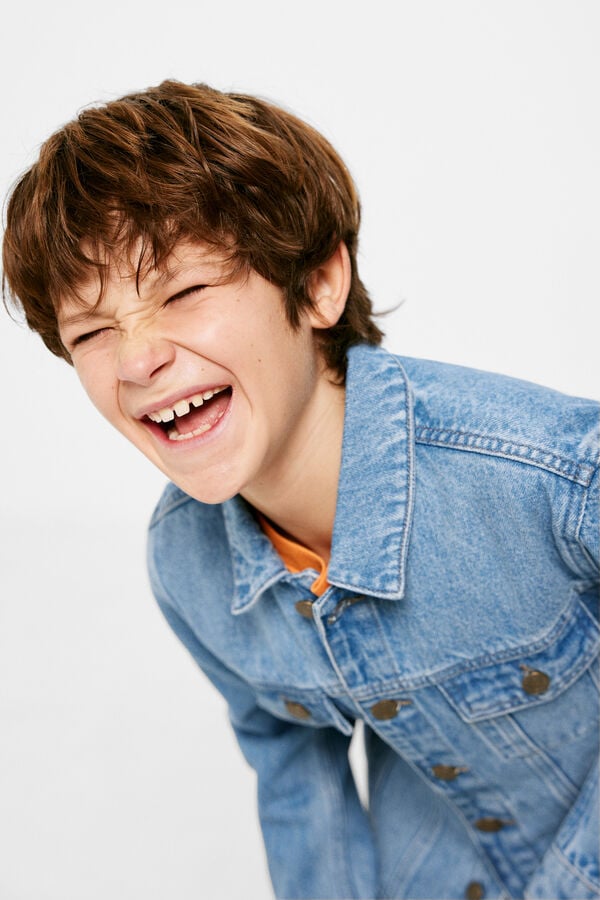 Springfield Kids Chaqueta trucker denim ni&ntilde;o azul