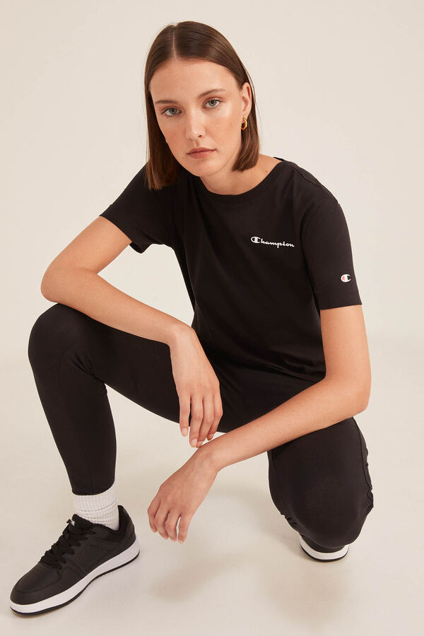 Champion Camiseta Mujer - Champion Legacy Collection negro