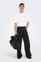 Only & Sons T-shirt de manga curta branco