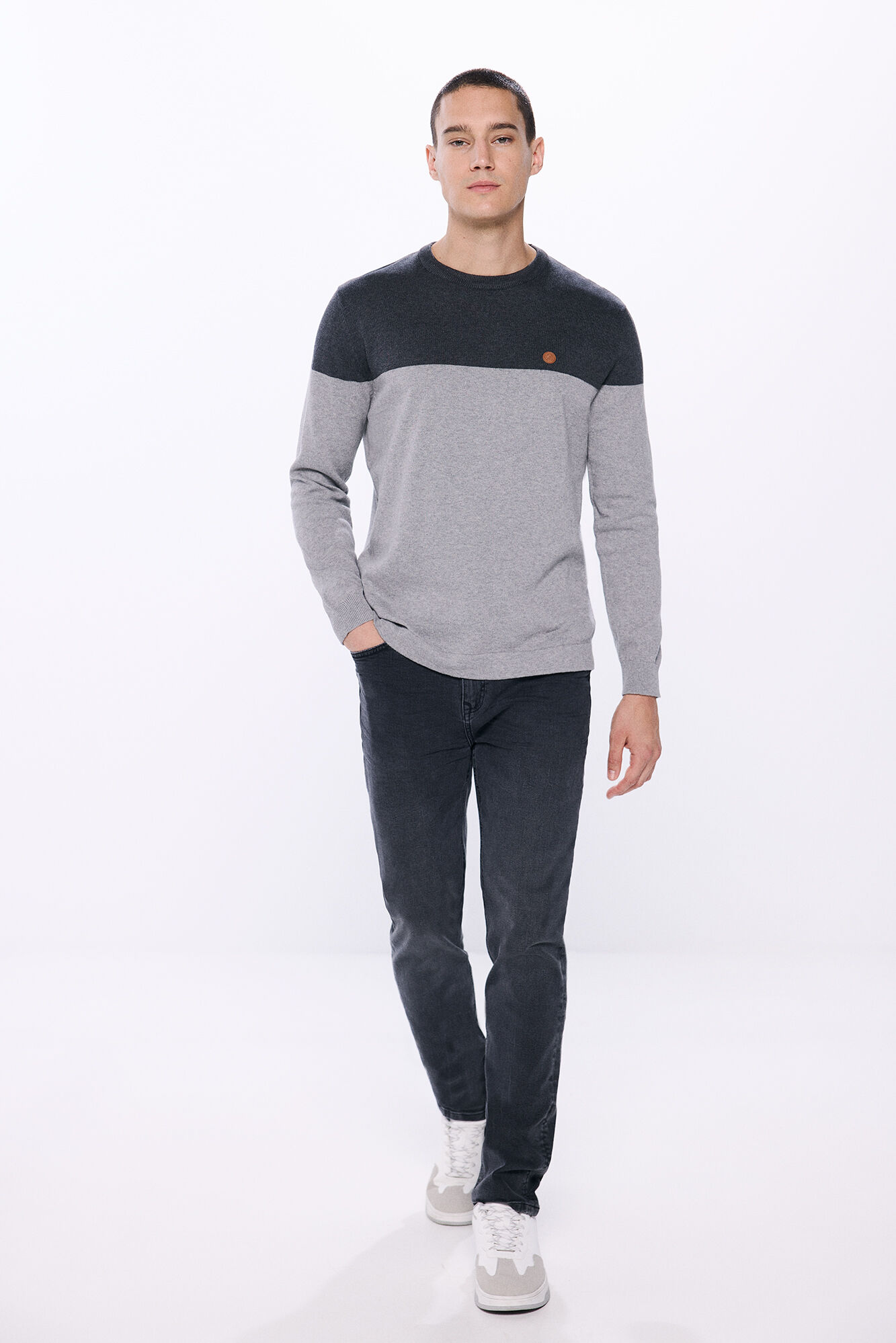 Springfield Cal&ccedil;a jeans slim fit preta