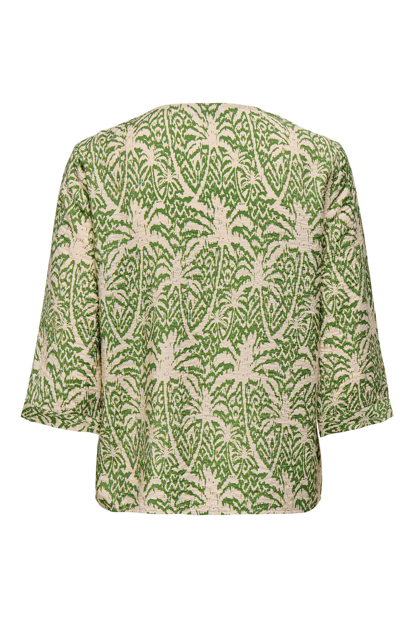 JDY Blusa manga 3/4 estampada