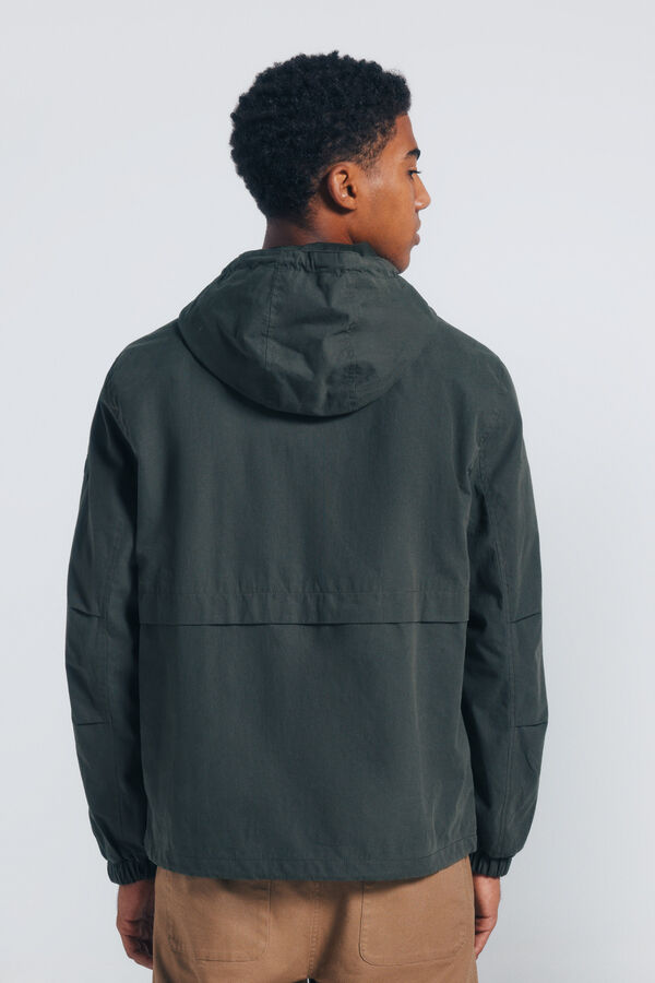 Springfield Parka algod&oacute;n kaki