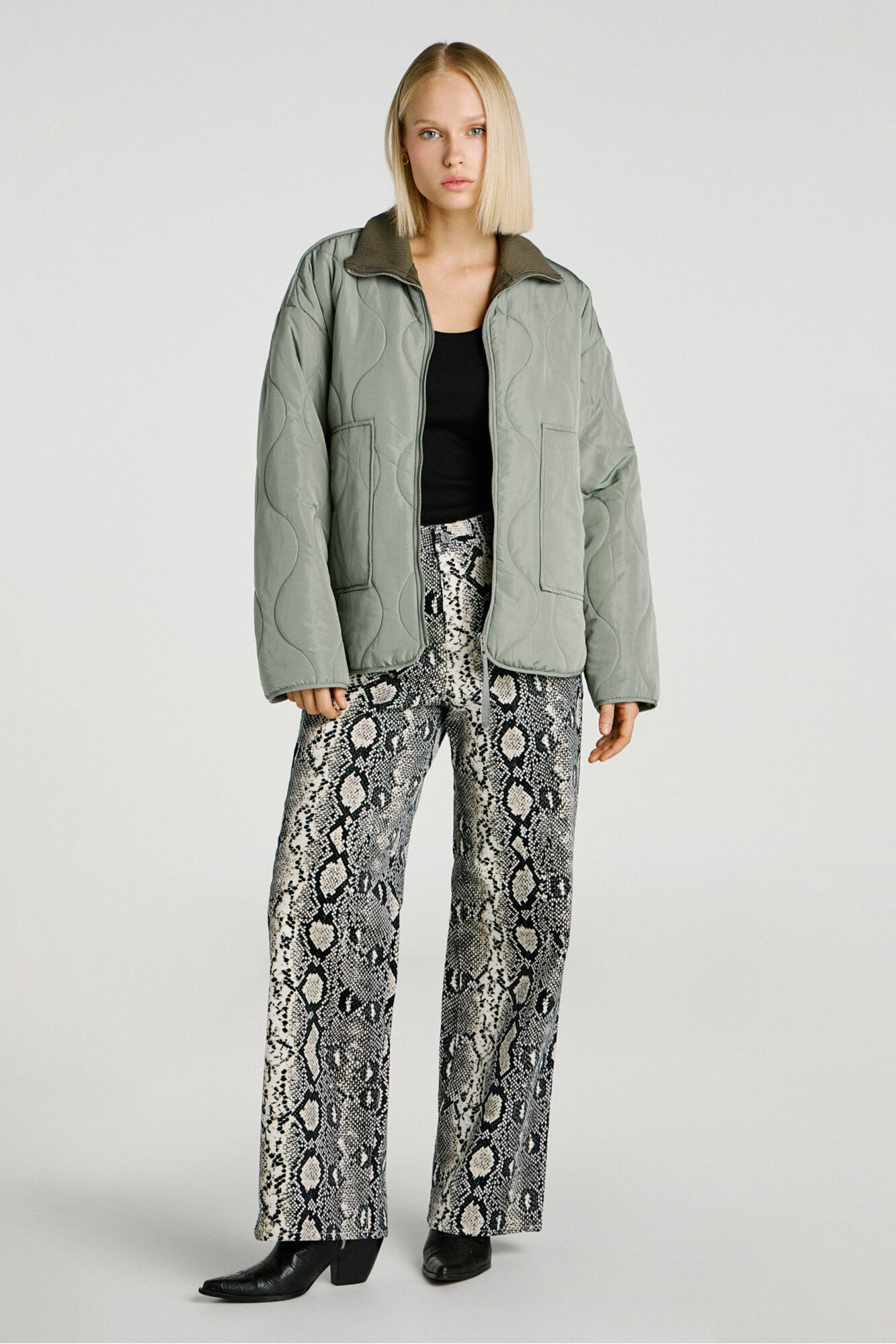 Jack & Jones Blus&atilde;o acolchoada