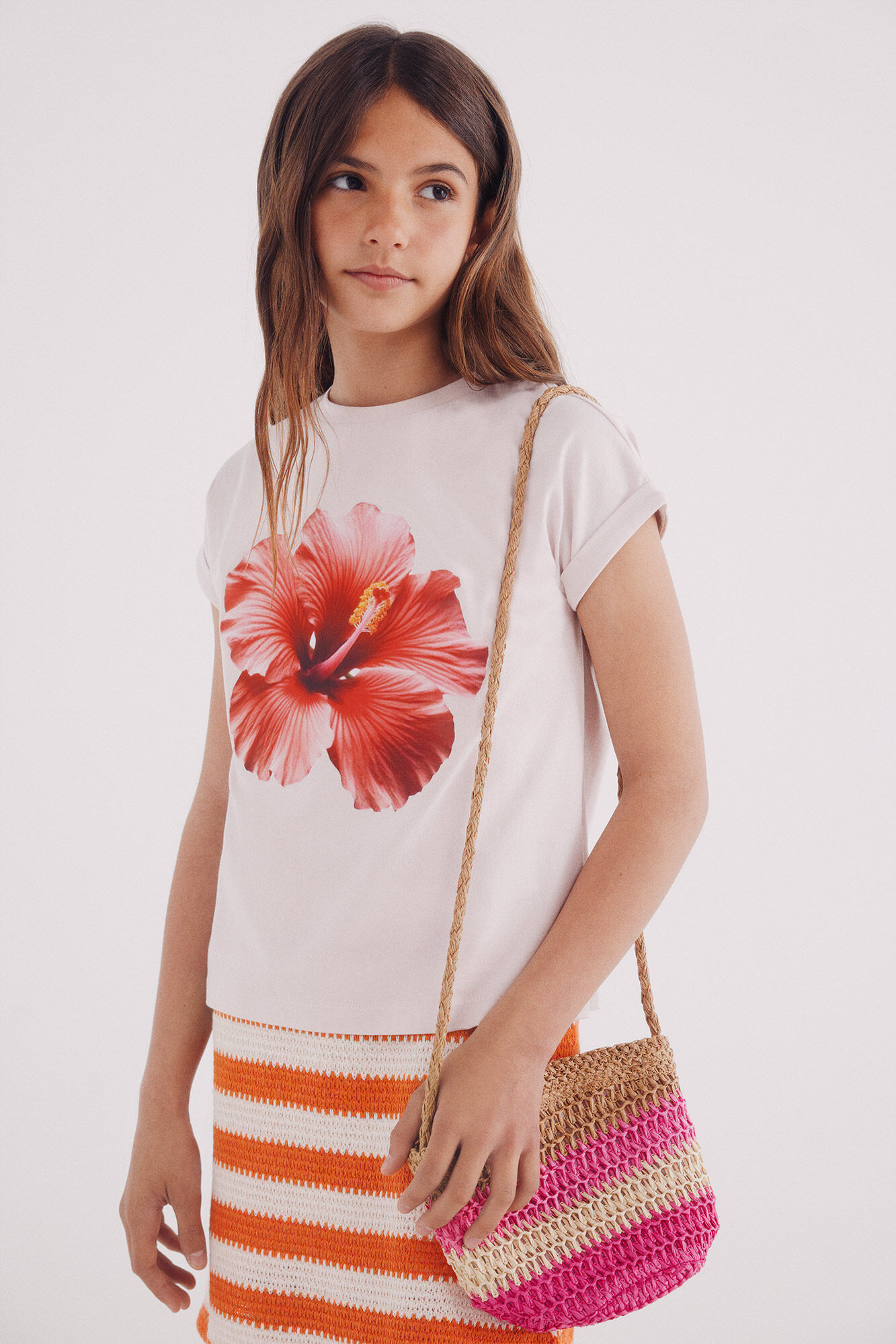 Springfield Kids Bolso rafia tricolor ni&ntilde;a