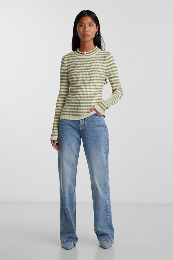 Pieces Camisola básica  verde