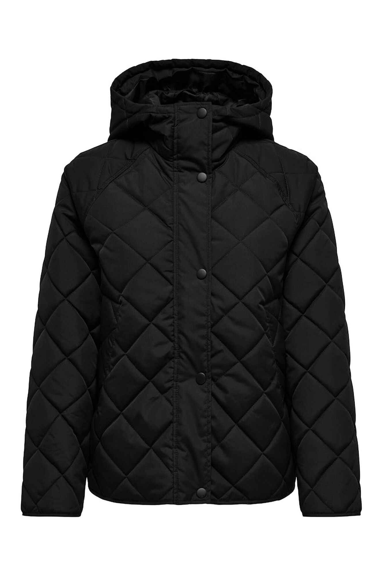 Only Casaco acolchoada com capuz