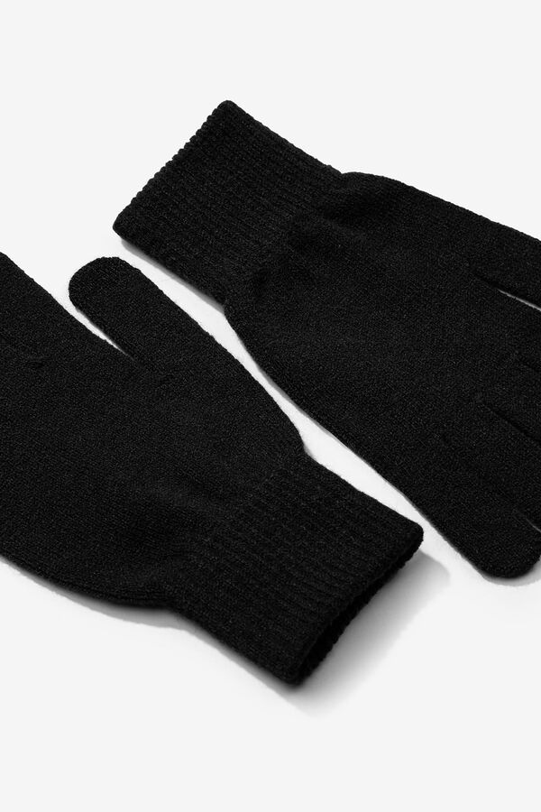 Tiffosi Luvas de malha preto
