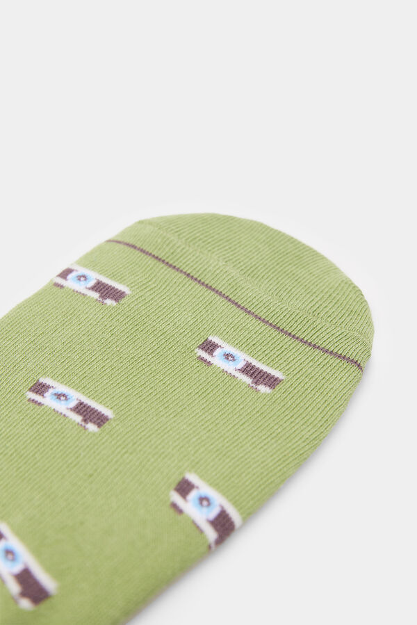 Springfield Meia invis&iacute;vel c&acirc;mara verde